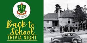 'Back to School' Trivia Night Fundraiser