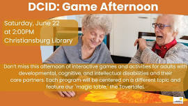 DCID: Game Afternoon