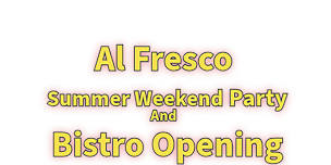 Al Fresco Summer Weekend