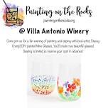 DIY Painted Wine Glasses @ Villa Antonio Winery