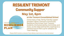 Resilient Tremont Community Supper