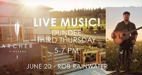 Live Music @ Dundee Tasting Room - Rob Rainwater