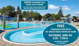 FREE SPECIAL NEEDS COMMUNITY POOL PARTY!