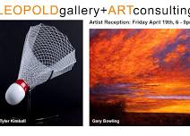 Artist Reception featuring Gary Bowling, John Gary Brown, and Tyler Kimball