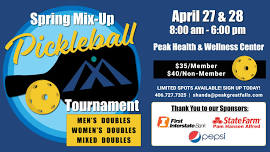 Spring Mix-Up Pickleball Tournament