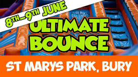 ULTIMATE BOUNCE PRESTWICH 8th-9th June - Inflatable Fun & Rides!