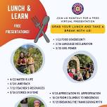 Tomaquag Museum  LUNCH & LEARN 