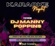 Karaoke Night ft. DJ Manny Poppins (7PM ET)