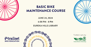 Basic Bike Maintenance Course – Eureka Hills Library