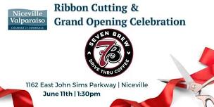 Ribbon Cutting - 7 Brew Coffee