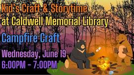 Kid’s Craft & Storytime at CML