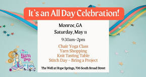 All Day Celebration for Fiber Lovers in Monroe, GA