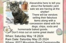 Forgotten Felines Fundraiser - Yard Sale Alert!