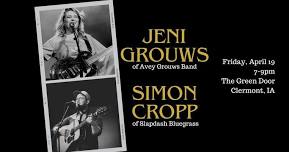 Jeni Grouws & Simon Cropp at The Green Door