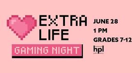 Extra Life Gaming Night