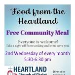 Heartland Church of Christ Free Community Supper, 14417 J Ave, Perry