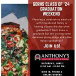 Celebrate Your Graduating Senior at Anthony's