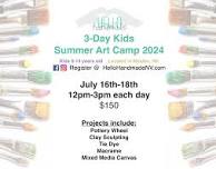 3-Day Kids Summer Art Camp - July