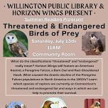 Summer Reading Program: Threatened & Endangered Birds of Prey w/ Horizon Wings