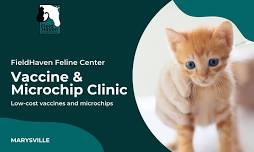 Vaccine & Microchip Clinic – Marysville