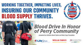 Blood Drive in Honor of Perry Community