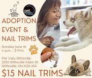 Adoption and Nail Trim Event - Pet Valu Stittsville