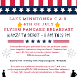 Lake Minnetonka C.A.R. 4th of July Flying Pancake Breakfast