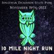 Race Day Professionals–Down To Run 10 Mile Night Trail Run