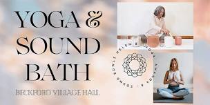 Yoga and Sound Bath Evening Beckford 22 May 2024