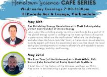 Hometown Science Cafe Series at El Dorado