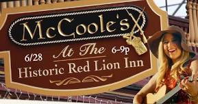 6/28 Stacy Gabel Music at McCoole’s at the Historic Red Lion Inn – Quakertown, PA