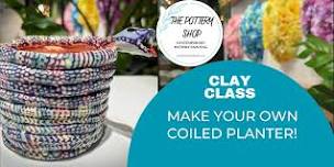 Clay Class: Coiled Planter Project