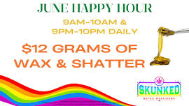 June Happy Hour at Skunked!