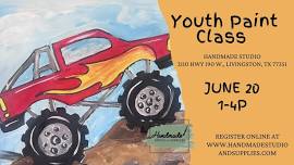 YOUTH Monster Truck Paint Class