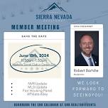 June Member Meeting: Save the Date