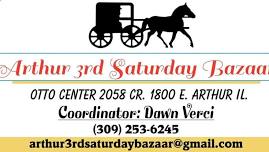 Arthur 3rd Saturday Bazaar June