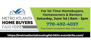 Metro Atlanta Housing Fair(Dekalb, Gwinnett, Fulton, Clayton,Rockdale,Cobb)