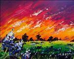 Bluebonnet Sunset