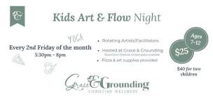 Kids Art+Flow Night