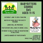 Babysitters Course - June 15 2024