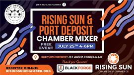 Rising Sun & Port Deposit Chamber Mixer - July 25