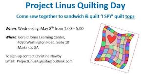 Project Linus Quilting Day