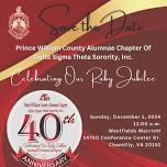 40th Anniversary of PWCAC -DST Anniversary Luncheon