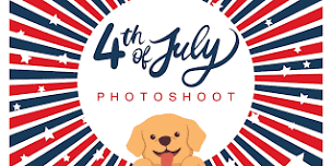 4th of July Photoshoot with Dewey and Friends