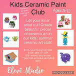 Kids Ceramic Paint Club