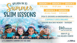 School Age Swim Lessons: Session 3 Begins