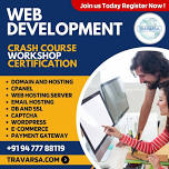 Web Designing & Server Workshop and Crash Course Certification