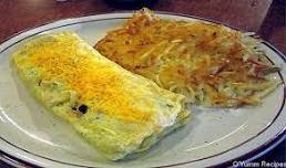 Omelet breakfast