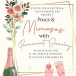 Poses & Mimosas with permanent jewelry