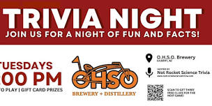 O.S.H.O. Brewery Gilbert Trivia Night